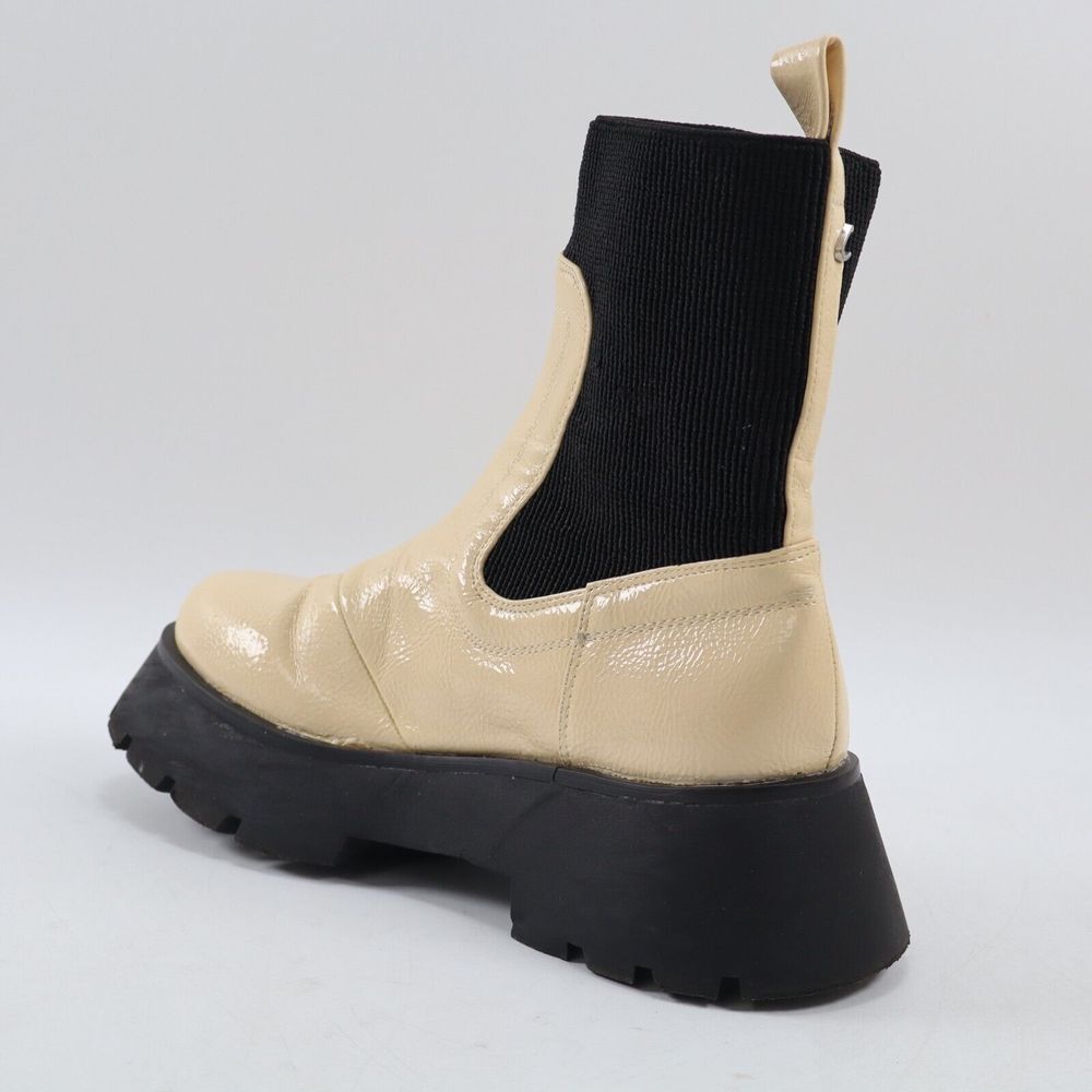 🔥Circus by Sam Edelman Leslie Lug Sole Chelsea Booties, Eggshell 6.5US MSRP$120 - Picture 4 of 10